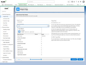 Admin - Prepare Plan - 2 - Select Source