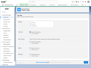 Admin - Prepare Plan - 3 - Copy Data